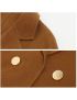JUZUI Suit Collar Shape Coat