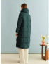 Mink Fur Collar Down Coat