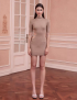 Hollow Knitted Pearl Sexy Hot Girl Skirt