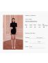 Hollow Knitted Pearl Sexy Hot Girl Skirt