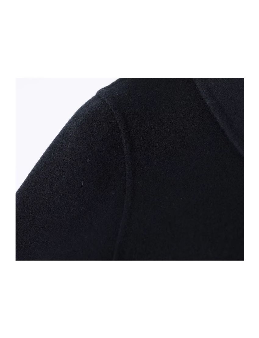 Woolen Coat Medium Length Coat